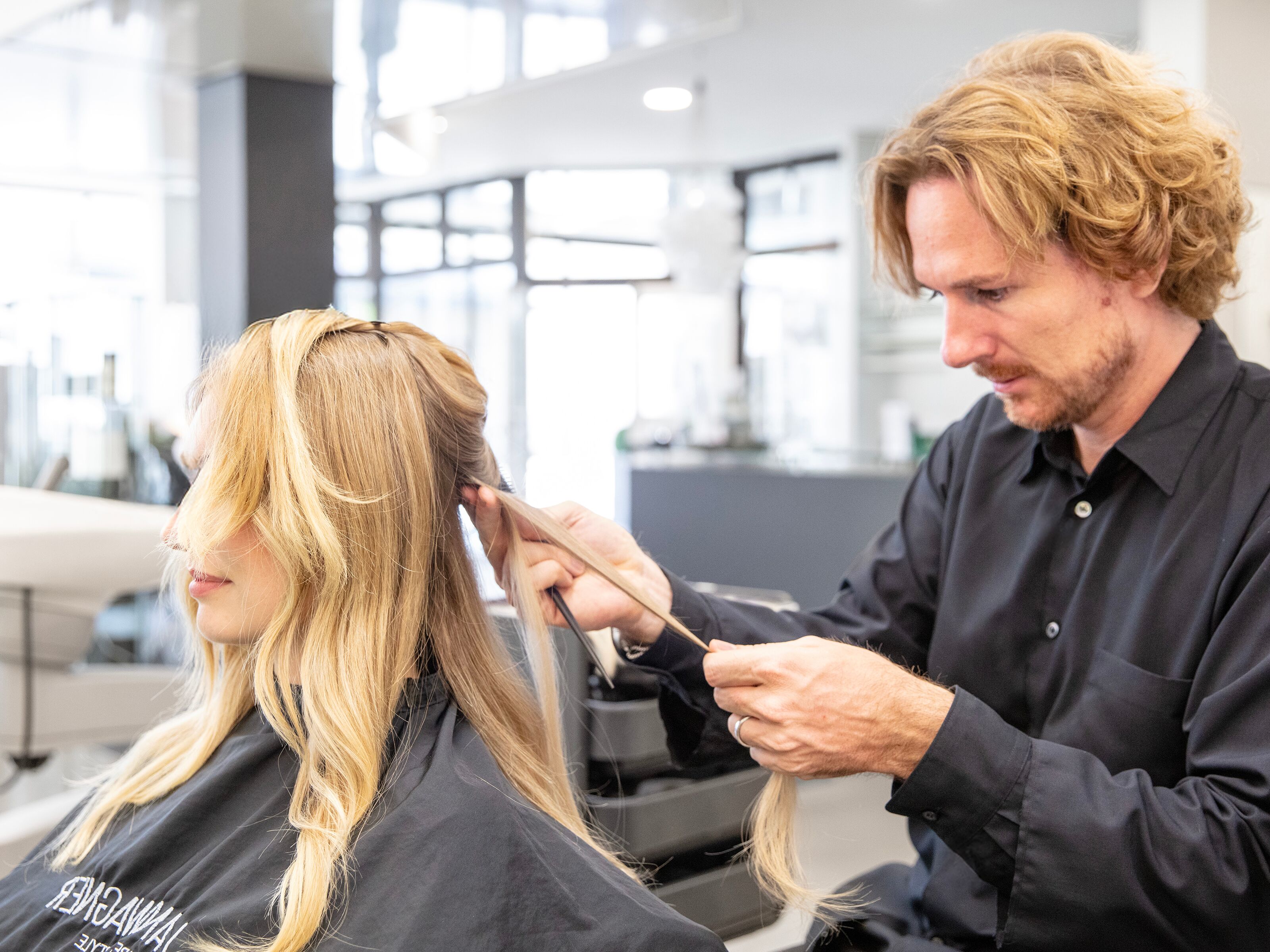 Haarverlängerung JAN WAGNER Haare Lifestyle      