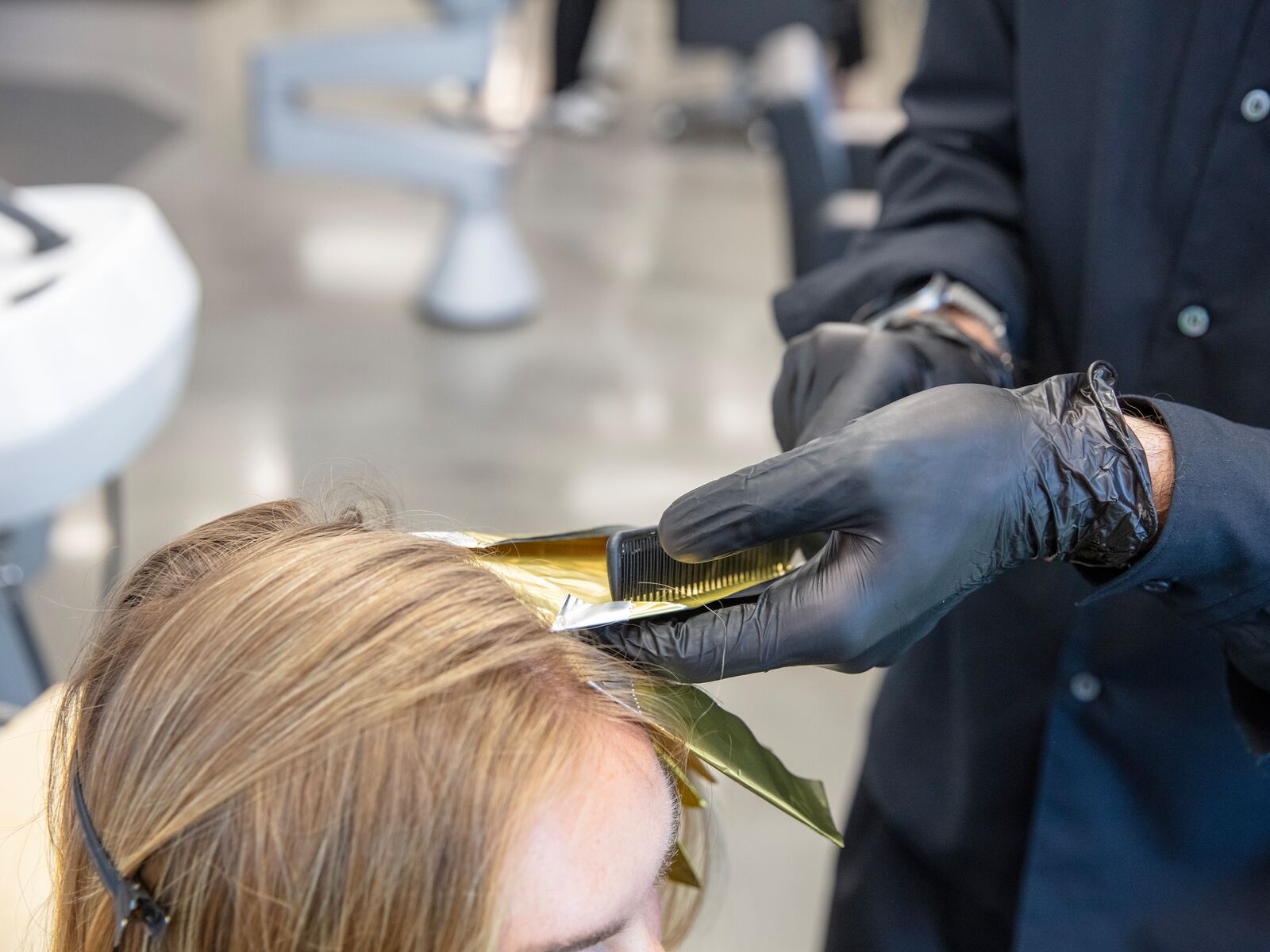 Strähnen JAN WAGNER Haare Lifestyle      